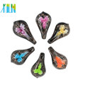 MC0042 Vintage Inner Fashion Men's Wedding PartyNecklace Flower glass pendant for Christmas Gift